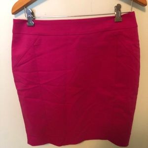 Pink Pencil Skirt